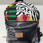 Colorful Safari Backpacks With Leather