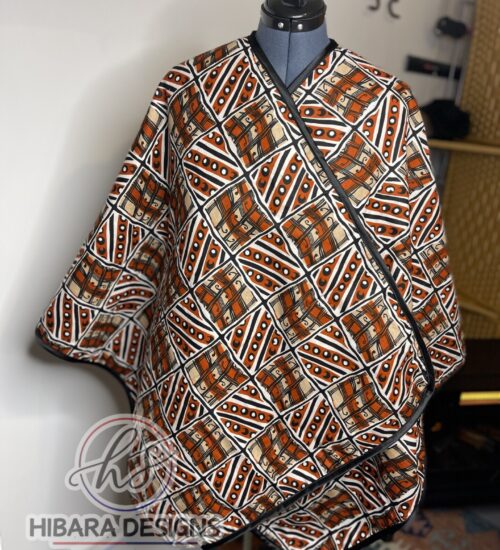 Tribe Print Poncho