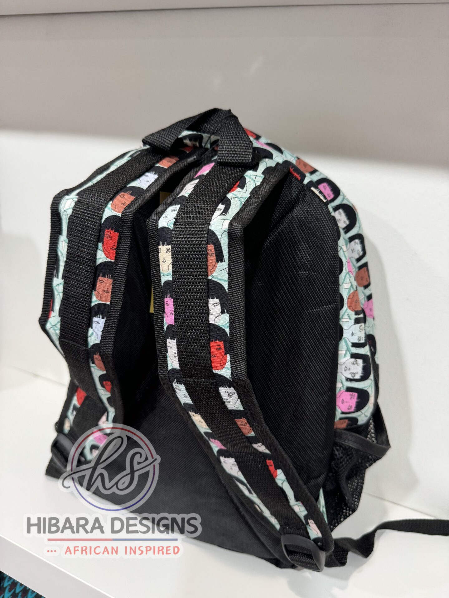 Woman Faces Small Backpack - Image 3