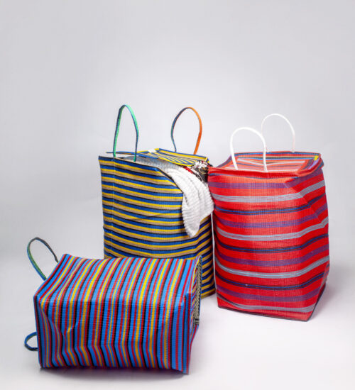TOGO RUBBER WOVEN LAUNDRY BASKETS/BAGS