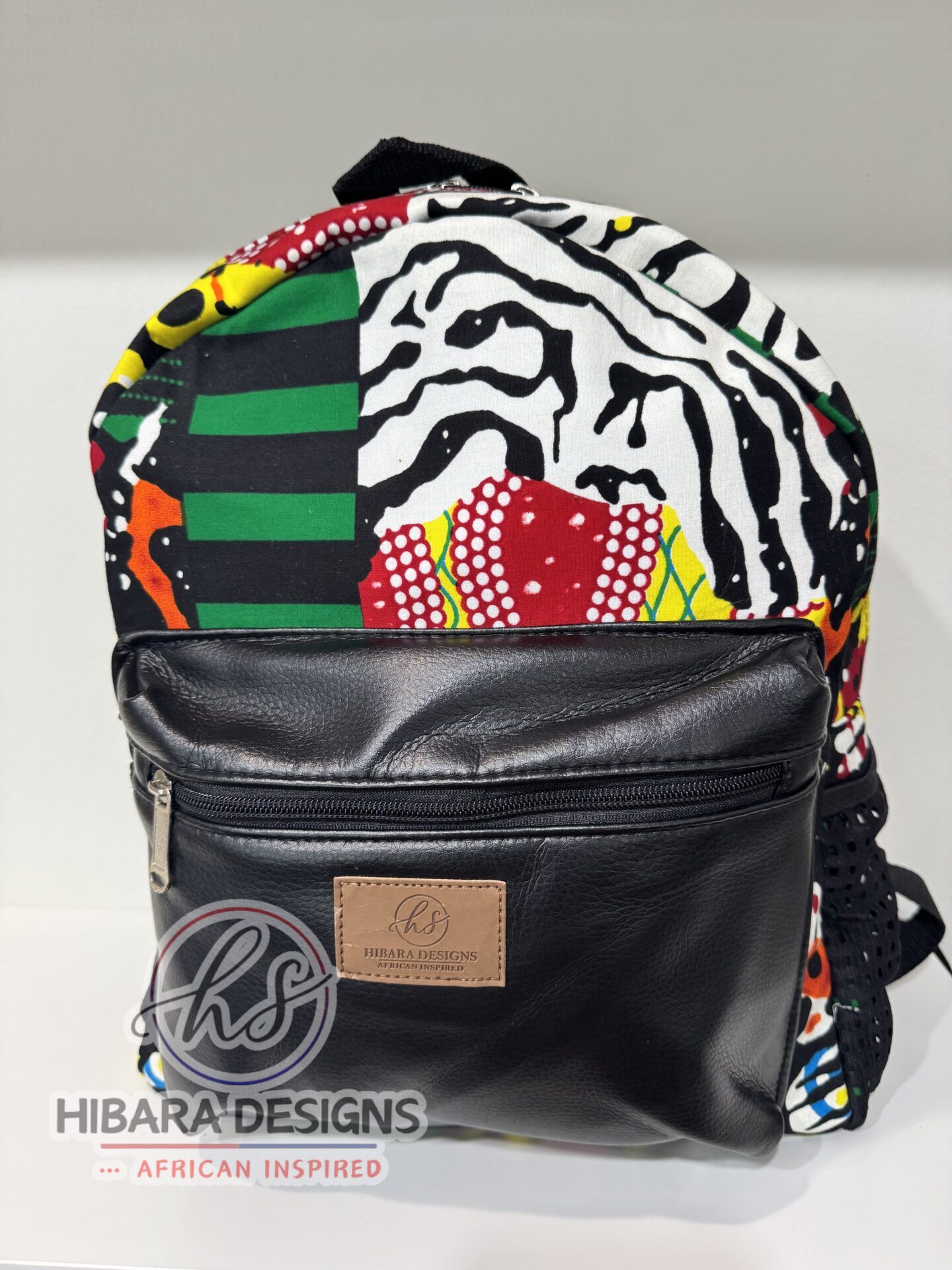 Colorful Safari Backpacks With Leather
