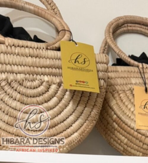 Zamfara XL Basket HandBag With Pouch
