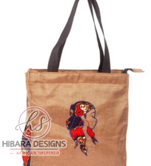 Beauty Gold Totes Bag (Blue)