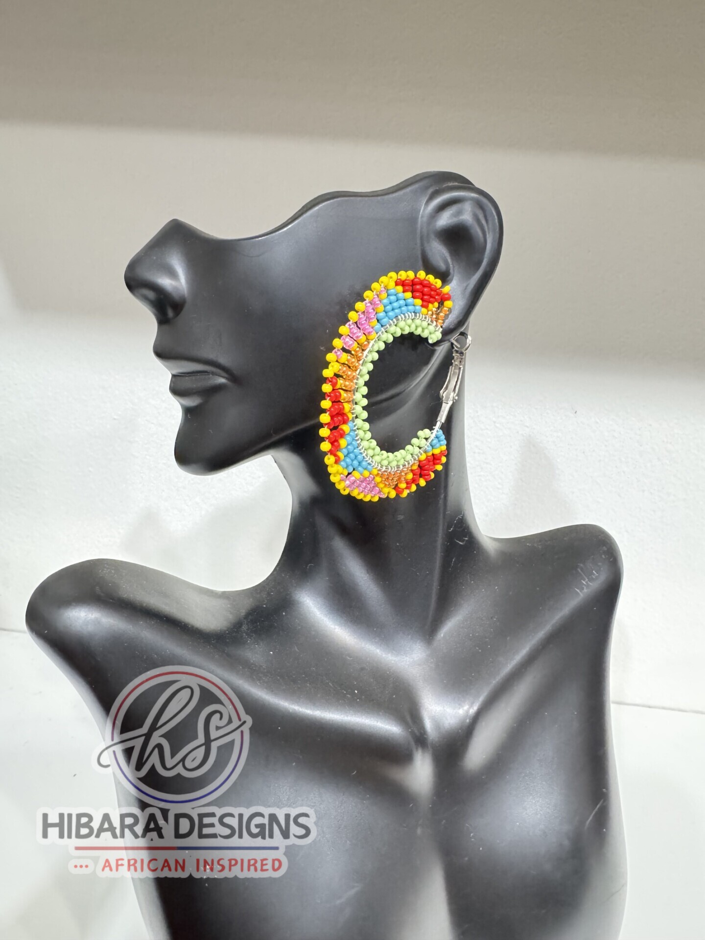 Anele Beaded Earrings - Image 2