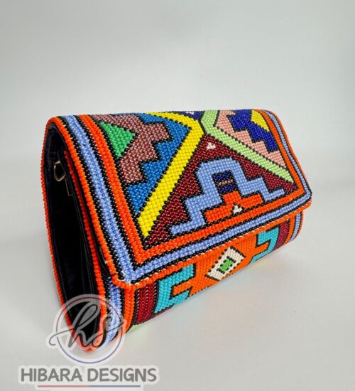 Makiba Mini  Beaded Clutch Bag