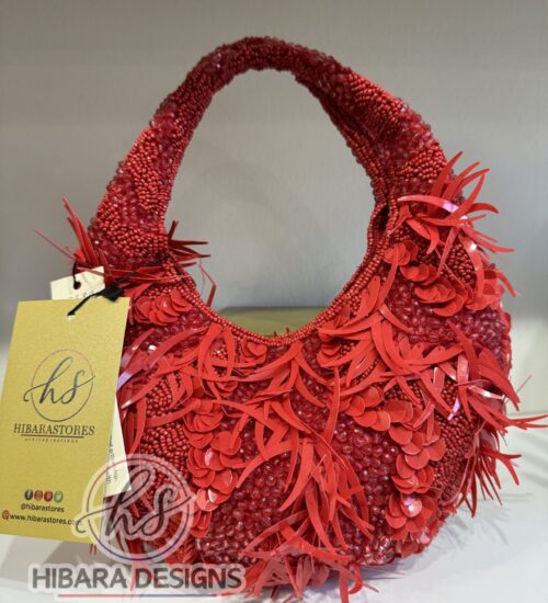 Red’s Onyie Beaded Handbag