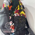 Colorful Safari Backpacks With Leather - Image 4