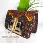 Sukari Ankara Brown Buckle Bag