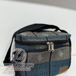 Geo Gray Medium lunchbox