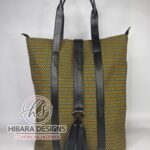 Moth Oversized Bag with Leather Tassel