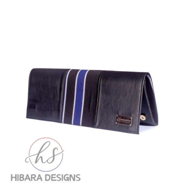 Onyx’s Shangani Leather Clutch Bag 3 Our shangani bag is a leather clutch Bag Accented with Asooke