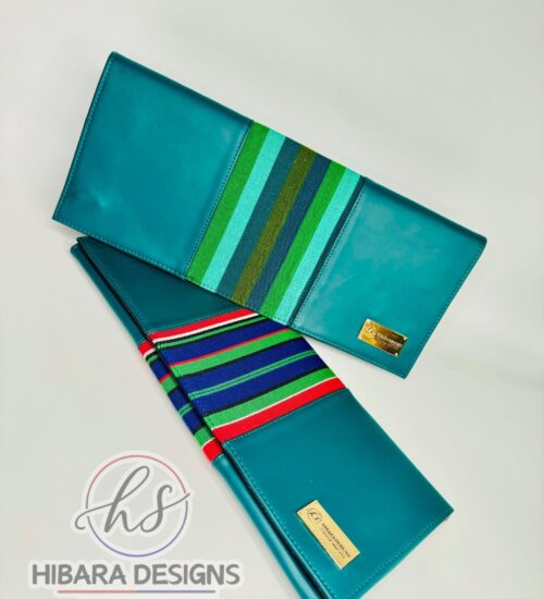Ivy Shangani Leather Clutch Bag