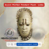 African Insights Series: The Art of Honor – Queen Mother Pendant Mask – Iyoba