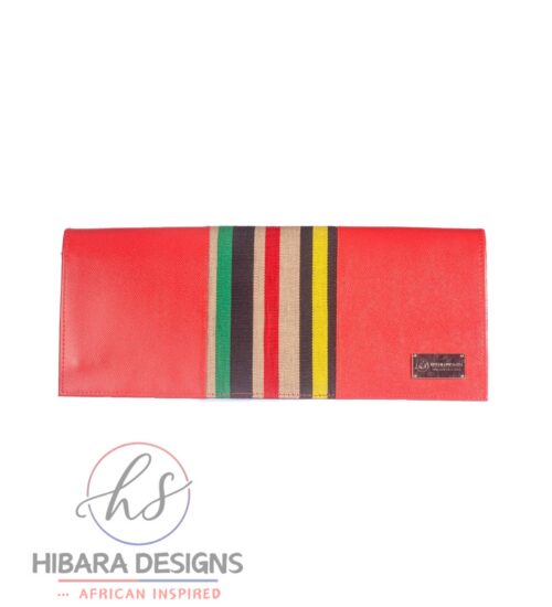Scarlett Shangani Leather Clutch Bag