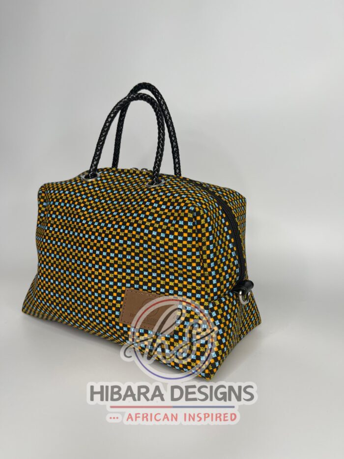 Fashion is Beauty. Beauty propels Fashion. Our signature bag can be use for multi things like as a Makeup bag, work bag, diaper and wipe holder bag etc Shop this Ankara handmade multi purpose bag. made with a beautifully patterned African prints. You can wash and re-use this bag whenever you feel its dirty. Another advantage is that this Ankara print makeup bag doesn't lock in stains from makeup products