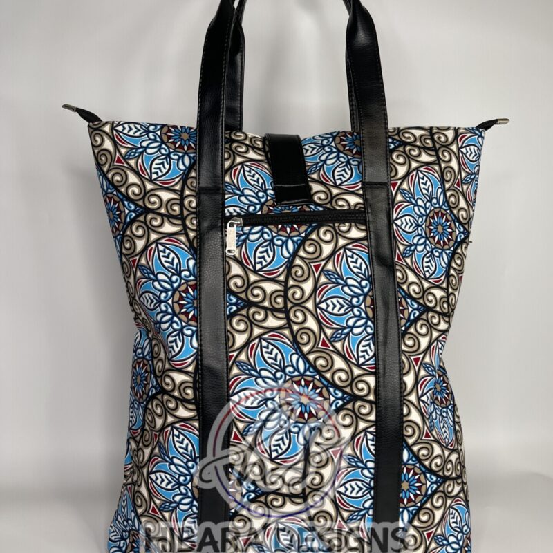 African print Tote bag This beautifully detailed African Ankara print was handmade into various sizes of handbags, and a spacious Toto bag perfect for health care workers product description •Fits nursing tools and can also fit a laptop perfectly • Double grab handle •leather well placed •Tassel detail •Inside zip pocket •thick and fancy unique lining