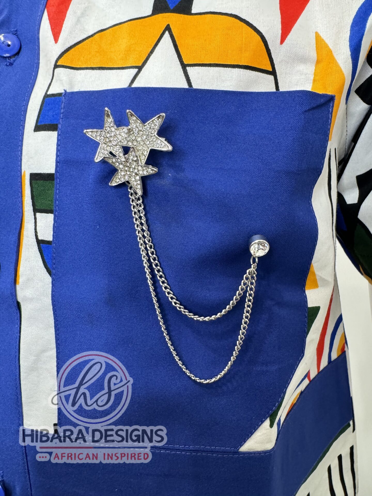 tri stargems brooch (silver) 1 tri stargems brooch (silver)