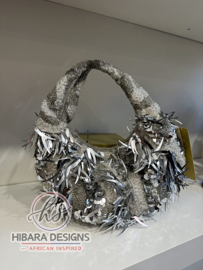 Silver’s Onyie Beaded Handbag