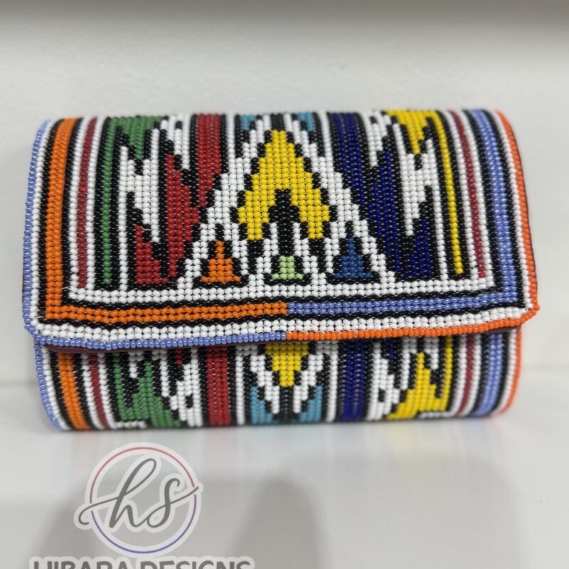 Makiba Mini Beaded Clutch Bag