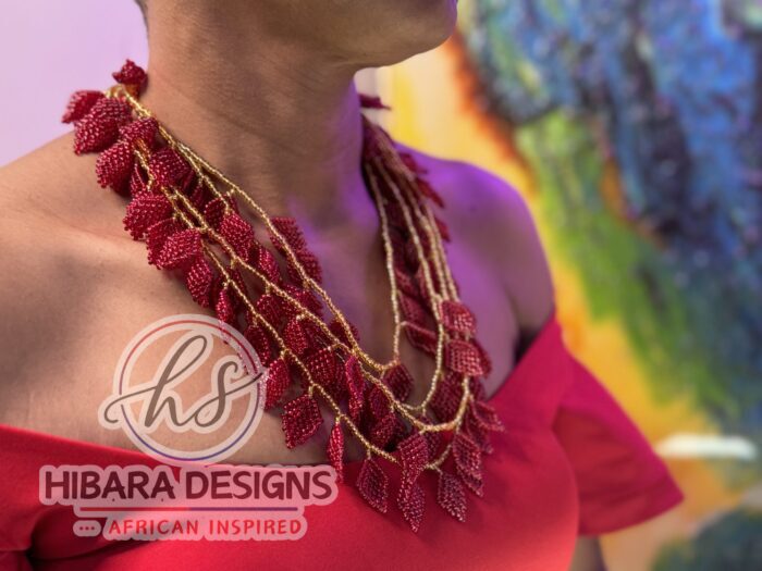 Farai Beaded Petals Necklace