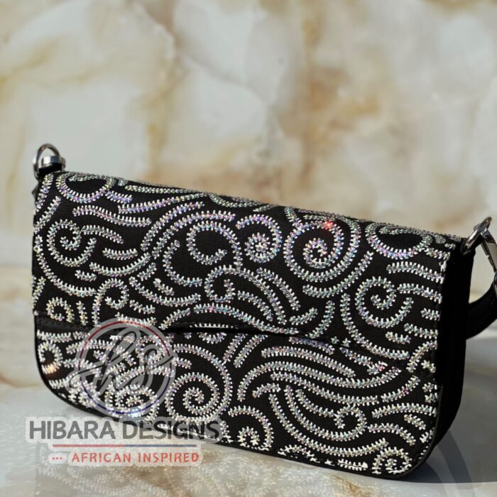 Black Lyema Gem Bag