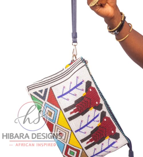 Elephant Absko Beaded Bag