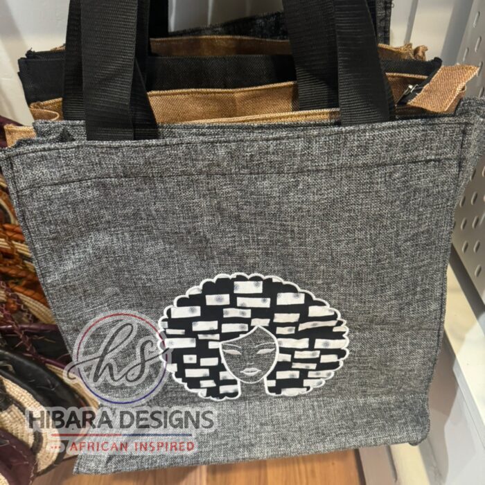 Beauty Light Gray Totes Bag