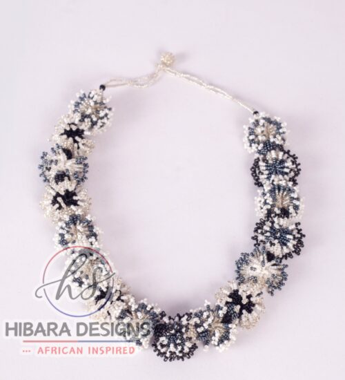 Necho Beaded Necklaces (White)