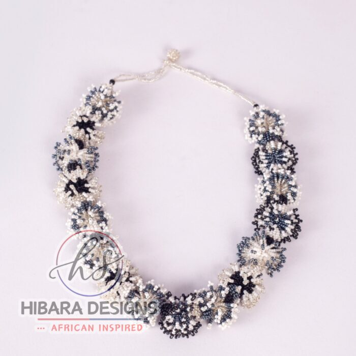 Necho Beaded Necklaces (White)