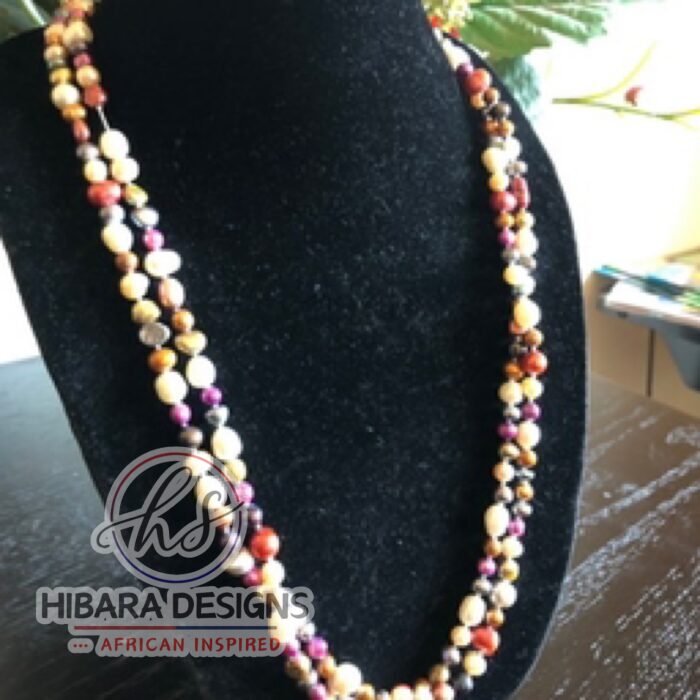 Beaded Multi-colored  Necklace