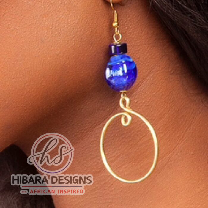 Oceania’s Marble Hoop Earrings